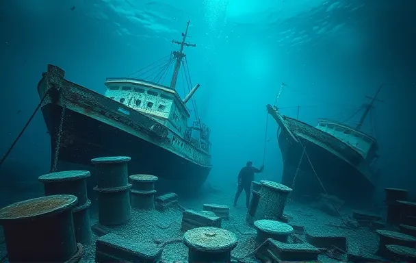 Barcos hundidos en el mediterraneo