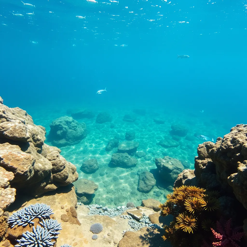 foto sobre la biodiversidad del fondo marino