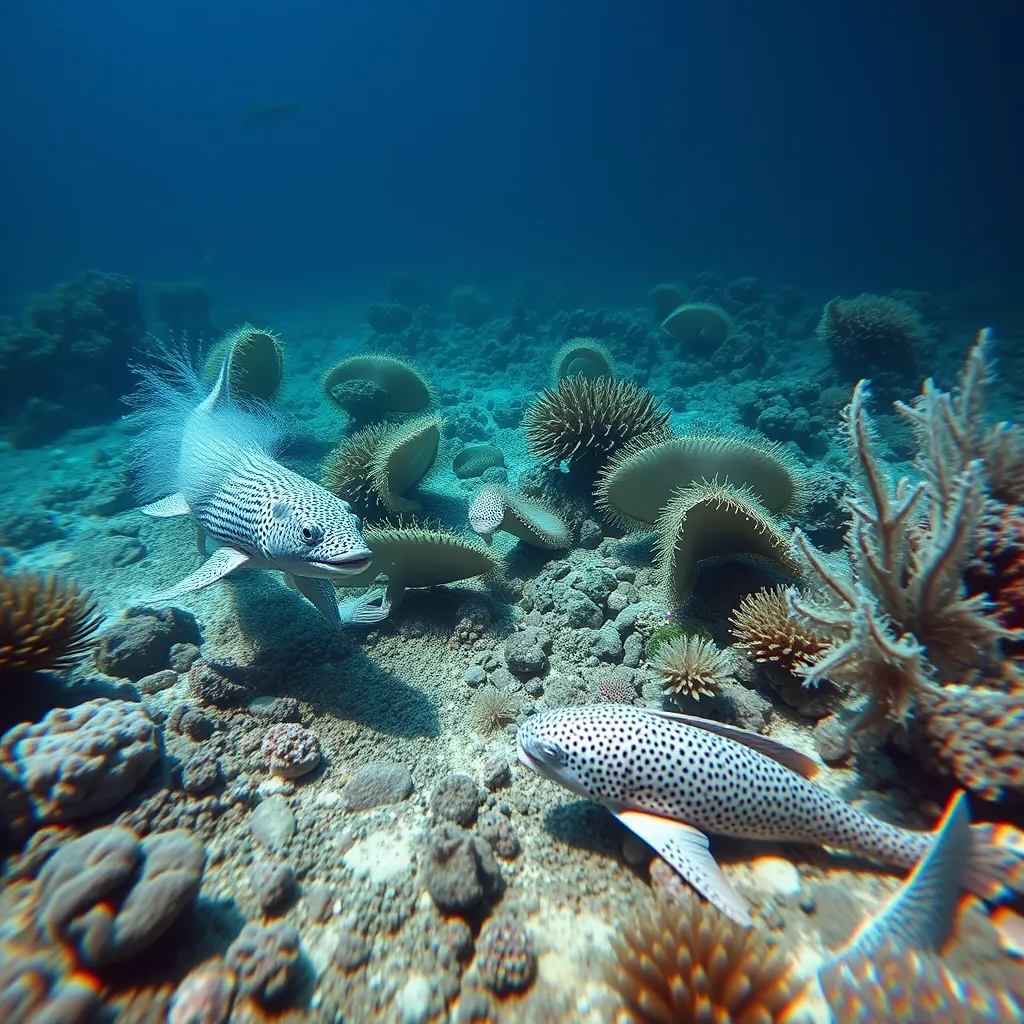 foto sobre la biodiversidad del fondo marino